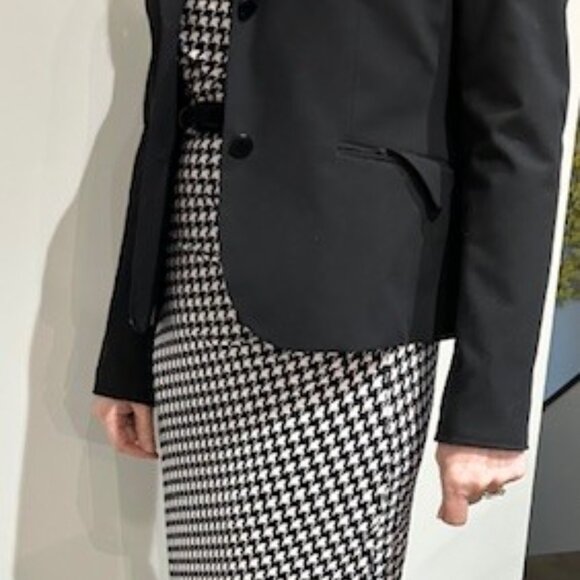 Ralph Lauren black and white checkered dress. Small - Picture 12 of 12
